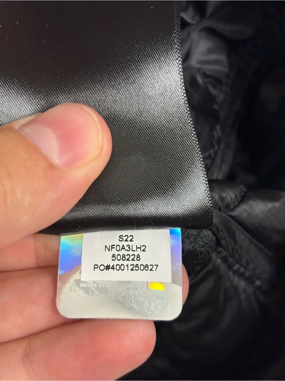 The North Face Men’s Black ThermoBall Trekker jacket size large